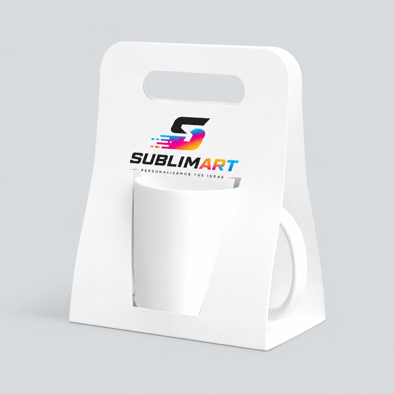 Caja de Cartón para Taza de 11 oz con Asa PERSONALIZABLE