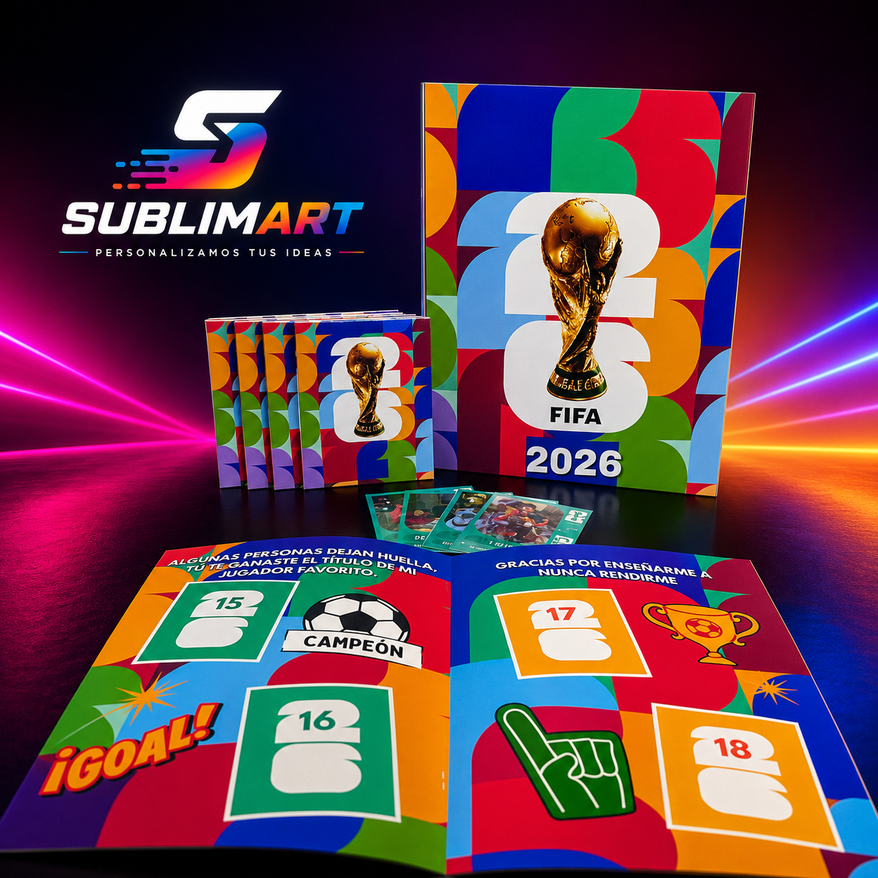 Álbum Personalizado "El Mejor del Mundo" | Edición Especial Mundial 2026