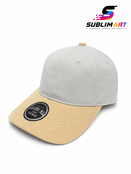 Jockey Gris/Beige Personalizable Full Vinilo