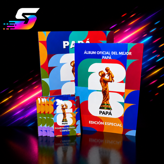 Álbum Personalizado "El Mejor Papá del Mundo" | Edición Especial Día del Padre