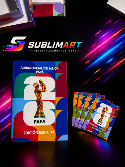 Álbum Personalizado "El Mejor Papá del Mundo" | Edición Especial Día del Padre
