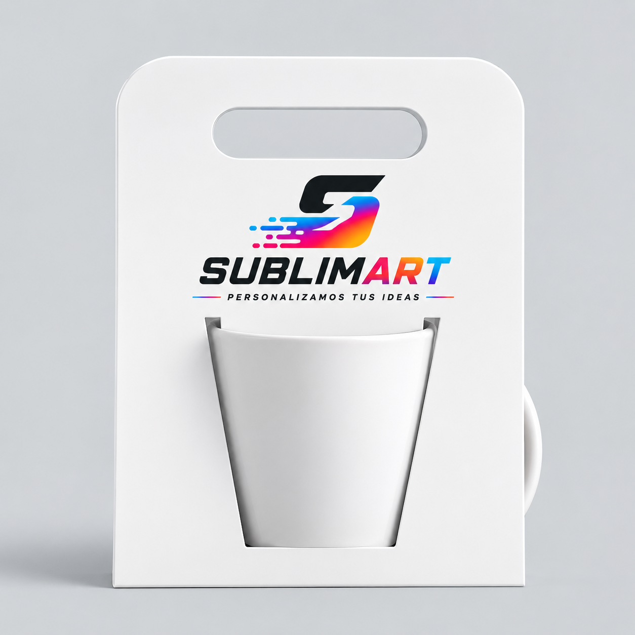 Caja de Cartón para Taza de 11 oz con Asa PERSONALIZABLE