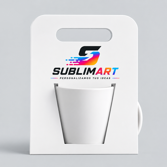 Caja de Cartón para Taza de 11 oz con Asa PERSONALIZABLE