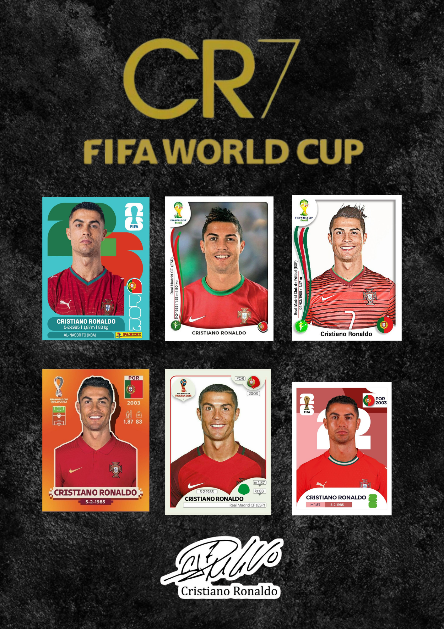 Cuadro de Aluminio Premium Mundialero
