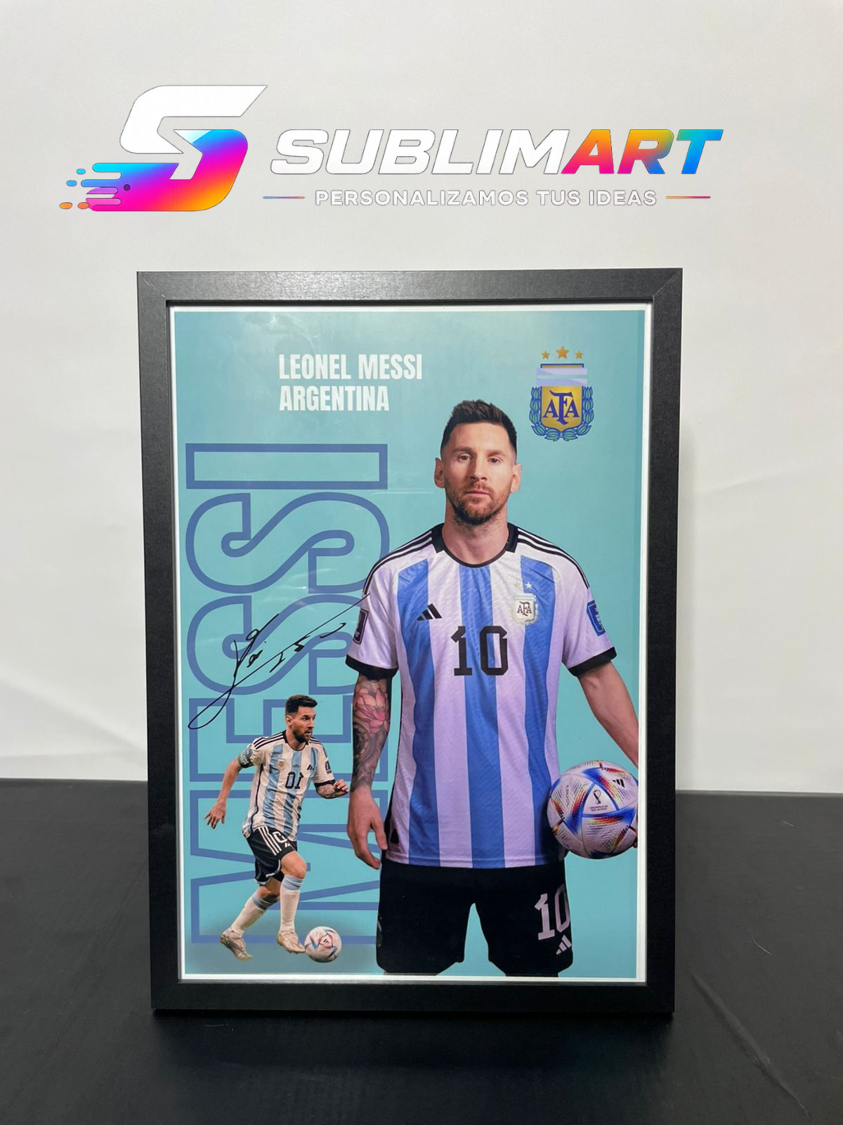 Cuadro de Aluminio Premium Mundialero