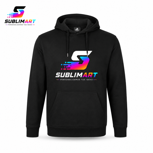 Hoodie Premium Unisex Personalizable | Full Vinilo | 80% Algodón / 20% Poliéster | 300 grs