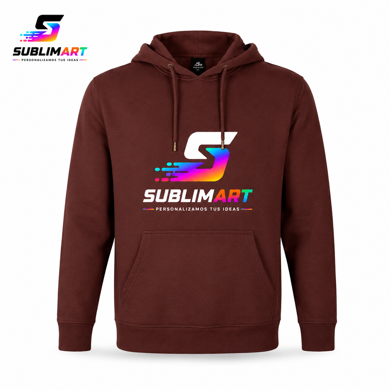Hoodie Premium Unisex Personalizable | Full Vinilo | 80% Algodón / 20% Poliéster | 300 grs