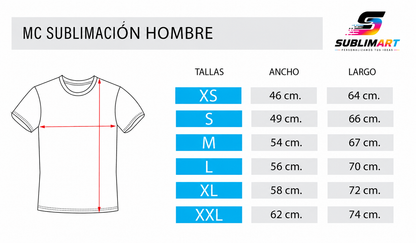 Polera manga corta 100% Poliéster 170 Grs PERSONALIZABLE